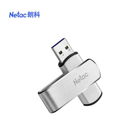 朗科（Netac）128GB USB3.1 U388極速版 金屬U盤 銀色 讀410MB/s 寫220MB/s便攜防丟 移動固態(tài)硬盤般傳輸體驗(yàn)