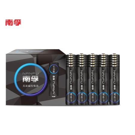 南孚(NANFU)5號堿性電池30粒 黑標(biāo)款Blacklabel 新舊不混 適用于電動玩具/鼠標(biāo)/鍵盤/體重秤/遙控器等 LR6