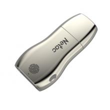 朗科（Netac）32GB USB3.0 指紋加密金屬U盤U628 隱私全面保護商務辦公