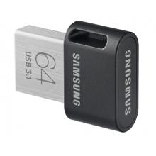 三星（SAMSUNG）64GB USB3.1 U盤(pán) FIT升級(jí)版+ 黑色 讀速200MB/s 高速車載，小巧迷你（Gen 1）