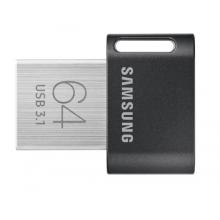 三星（SAMSUNG）64GB USB3.1 U盤(pán) FIT升級(jí)版+ 黑色 讀速200MB/s 高速車載，小巧迷你（Gen 1）