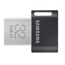 三星（SAMSUNG）32GB USB3.1 U盤 FIT升級版+ 黑色 讀速200MB/s 高速車載，小巧迷你（Gen 1）