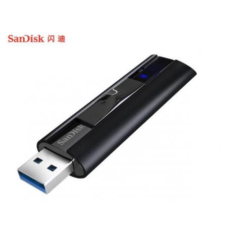 閃迪(SanDisk)128GB USB3.2至尊超極速固態(tài)U盤 CZ880 讀速高達420MB/s 寫380MB/s