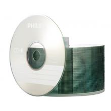飛利浦（PHILIPS）CD-R光盤(pán)/刻錄盤(pán) 52速700M 桶裝50片
