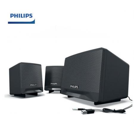 飛利浦 PHILIPS SPA331音箱電腦音響 小音箱超重低音喇叭多媒體迷你音響2.1