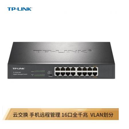 TP-LINK 云交換TL-SG2016D 16口全千兆Web網(wǎng)管 云管理交換機(jī) 企業(yè)級交換器 監(jiān)控網(wǎng)絡(luò)網(wǎng)線分線器 分流器