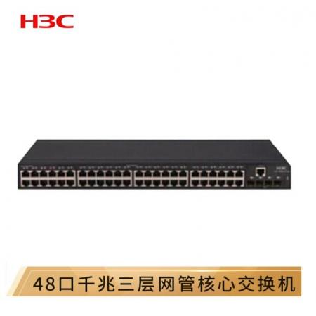 華三（H3C）S5560S-52P-SI 48千兆電口+4千兆光三層網(wǎng)管企業(yè)級核心網(wǎng)絡(luò)交換機(jī)