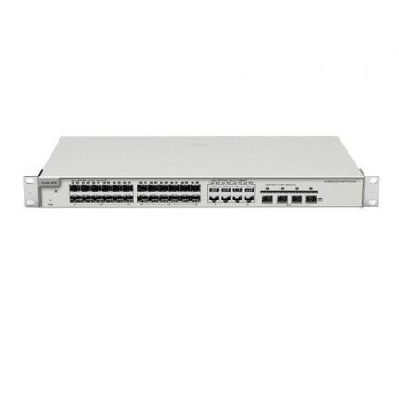 銳捷（Ruijie）三層網(wǎng)管24口千兆交換機 全光口 RG-NBS5200-24SFP/8GT4XS 灰色
