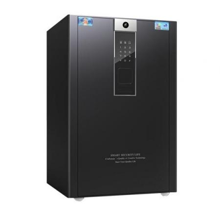 虎牌保險柜辦公全鋼電子密碼60cm入墻保管柜BGX-5/D1-60睿智黑