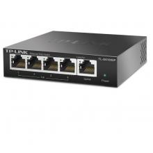 TP-LINK 5口千兆PoE交換機(jī) 4口PoE非網(wǎng)管交換機(jī) 監(jiān)控網(wǎng)絡(luò)網(wǎng)線分線器 企業(yè)級(jí)交換器 分流器 TL-SG1005P