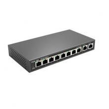 銳捷（Ruijie）8口千兆交換機 非網管RG-ES110GD-P 千兆電口 監(jiān)控交換機POE供電