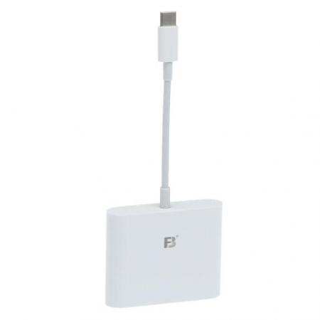 灃標（FB）FB-OTG17 安卓 Type-c接口 手機讀卡器 免裝APP 可讀CF SD TF Microsd