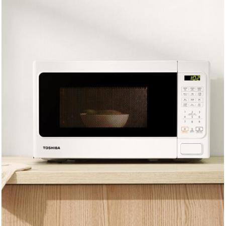 東芝 TOSHIBA 微波爐360°轉盤加熱10檔火力 ER-SS20CNW 雪白20升