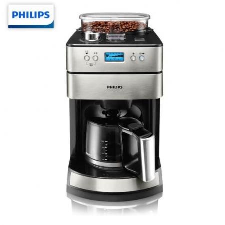 飛利浦（PHILIPS）咖啡機(jī)全自動(dòng)現(xiàn)磨一體帶咖啡豆研磨功能 HD7751/00