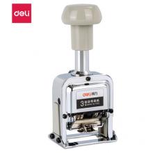 得力(deli)3位財務辦公自動號碼機/打碼機 蓋印清晰 財務用品 辦公用品 77333