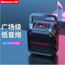 紐曼Newmine k97無線藍(lán)牙音箱戶外大音量音響小型家用收音機(jī)手提便捷式地?cái)倲[攤喇叭