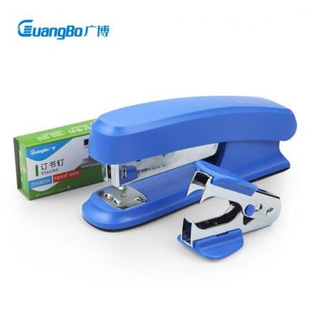 廣博(GuangBo)12#訂書機(jī)文具套裝(訂書器+起釘器+訂書釘)DSJ7220