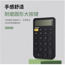 廣博（GuangBo)文具黑色直板計算器 時尚桌面計算機 學(xué)生/辦公通用12位大屏計算機N31660