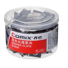 長(zhǎng)尾夾25mm	齊心 B3628