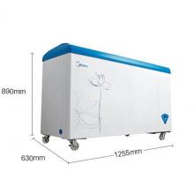 美的(Midea)336升 冷藏冷凍轉換冰柜 商用冷柜 臥式展示柜 節(jié)能省電 SD/SC-336HKMA