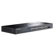 TP-LINK 云交換TL-SG2226P 全千兆26口Web網(wǎng)管 云管理PoE交換機(jī) (24PoE口+2千兆SFP) 企業(yè)級分流器 分線器