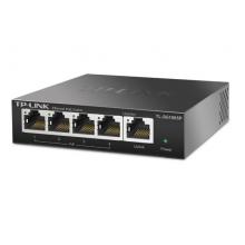 TP-LINK 5口千兆PoE交換機(jī) 4口PoE非網(wǎng)管交換機(jī) 監(jiān)控網(wǎng)絡(luò)網(wǎng)線(xiàn)分線(xiàn)器 企業(yè)級(jí)交換器 TL-SG1005P