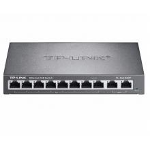 TP-LINK SL1210P 10口千兆上聯(lián)POE交換機(jī) 8個百兆口+2千兆口+1千兆光纖口