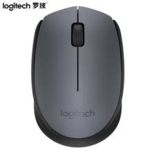 羅技（Logitech）M170鼠標(biāo) 無線鼠標(biāo) 辦公鼠標(biāo) 對稱鼠標(biāo) 灰色 帶無線2.4G接收器