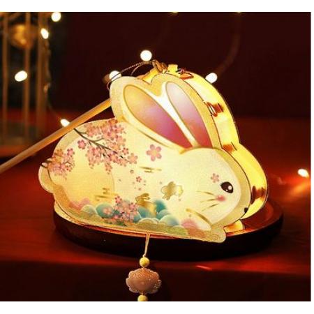 中秋節(jié)燈籠 無聲款帶燈