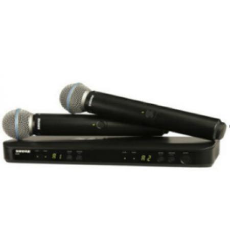 SHURE 一拖二無線話筒	BLX 288/ P G58