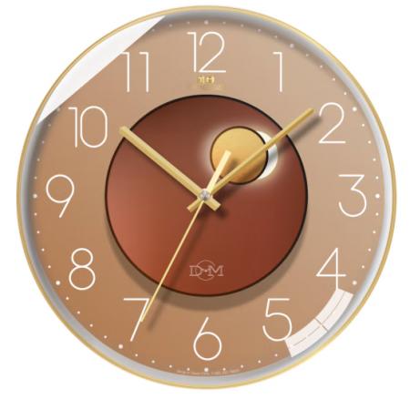 Timess T 掛鐘 鐘表客廳掛鐘創(chuàng)意時(shí)尚家用表掛墻免打孔輕奢光影石英鐘掛表 S11-5【30厘米款】