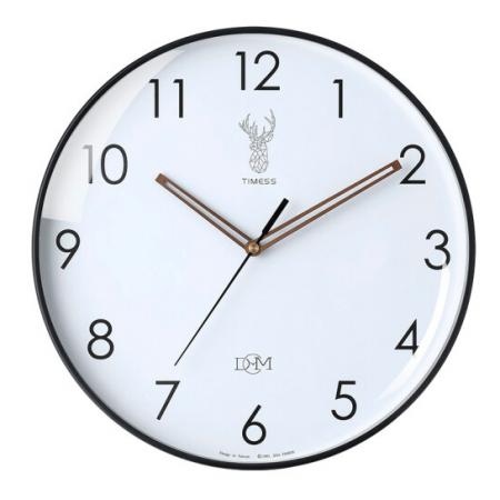 Timess 掛鐘鐘表客廳創(chuàng)意北歐時(shí)鐘萬(wàn)年歷溫度石英鐘簡(jiǎn)約輕奢表掛墻 P50-1【30厘米款】