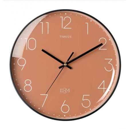 Timess 掛鐘鐘表客廳創(chuàng)意北歐時鐘萬年歷溫度石英鐘簡約輕奢表掛墻 P50-3【30厘米款】