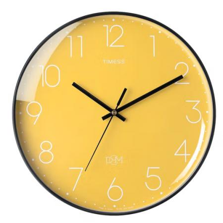 Timess 掛鐘鐘表客廳創(chuàng)意北歐時(shí)鐘萬年歷溫度石英鐘簡約輕奢表掛墻 P50-5【30厘米款】