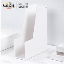 得力紐賽(NUSIGN)極簡風(fēng)文件框 德國創(chuàng)意設(shè)計 書立盒A4文件架文件收納架辦公桌面收納整理 凈白NS022