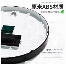 Timess 掛鐘 客廳萬(wàn)年歷鐘表北歐簡(jiǎn)約石英鐘表掛墻臥室時(shí)鐘薄邊家用日歷掛表 P66-2 香檳金35厘米