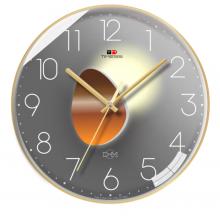 Timess T 掛鐘 鐘表客廳掛鐘創(chuàng)意時尚家用表掛墻免打孔輕奢光影石英鐘掛表 S11-4【30厘米款】