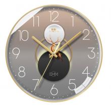 Timess T 掛鐘 鐘表客廳掛鐘創(chuàng)意時尚家用表掛墻免打孔輕奢光影石英鐘掛表 S16-1【35厘米款】