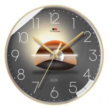 Timess T 掛鐘 鐘表客廳掛鐘創(chuàng)意時尚家用表掛墻免打孔輕奢光影石英鐘掛表 S11-6【30厘米款】