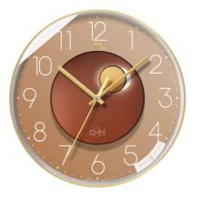 Timess T 掛鐘 鐘表客廳掛鐘創(chuàng)意時(shí)尚家用表掛墻免打孔輕奢光影石英鐘掛表 S16-5【35厘米款】
