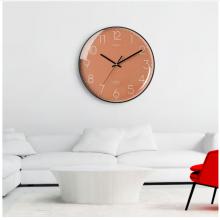 Timess 掛鐘鐘表客廳創(chuàng)意北歐時鐘萬年歷溫度石英鐘簡約輕奢表掛墻 P50-3【30厘米款】