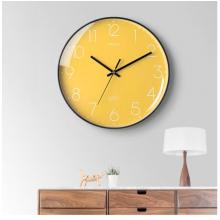 Timess 掛鐘鐘表客廳創(chuàng)意北歐時(shí)鐘萬年歷溫度石英鐘簡約輕奢表掛墻 P50-5【30厘米款】