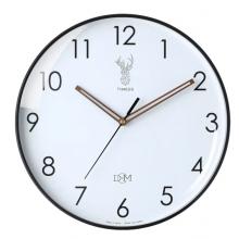 Timess 掛鐘鐘表客廳創(chuàng)意北歐時(shí)鐘萬(wàn)年歷溫度石英鐘簡(jiǎn)約輕奢表掛墻 P51-1【35厘米款】