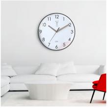 Timess 掛鐘鐘表客廳創(chuàng)意北歐時鐘萬年歷溫度石英鐘簡約輕奢表掛墻 P51-1【35厘米款】