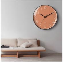 Timess 掛鐘鐘表客廳創(chuàng)意北歐時(shí)鐘萬年歷溫度石英鐘簡約輕奢表掛墻 P51-3【35厘米款】
