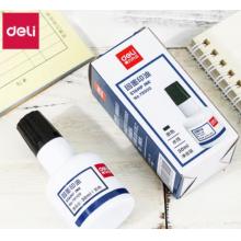得力（deli） 回墨日期印年月日可調(diào)時間印章 生產(chǎn)日期打碼機 辦公用品 配套回墨印油-黑色