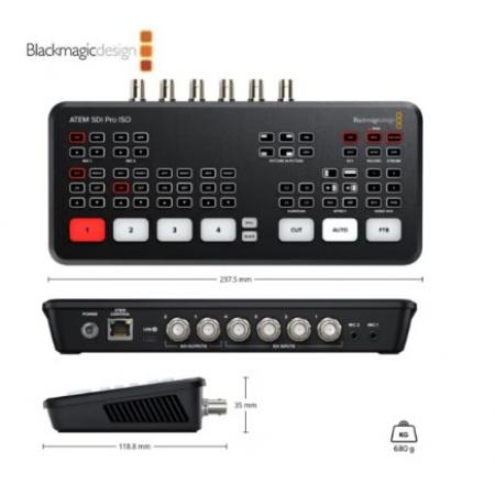 BMD 切換臺(tái) ATEM SDI Pro ISO