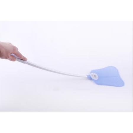 茶花（CHAHUA）塑料蒼蠅拍夏季家用廚房客廳蒼蠅圓形拍方形拍蒼蠅拍 塑柄蠅拍 隨機(jī)色
