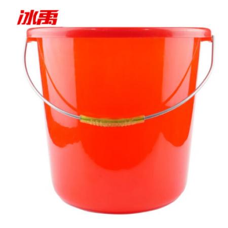 冰禹 水桶18L紅色 34*32cm