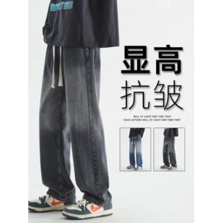 牛仔褲XS復(fù)古藍(lán)長褲